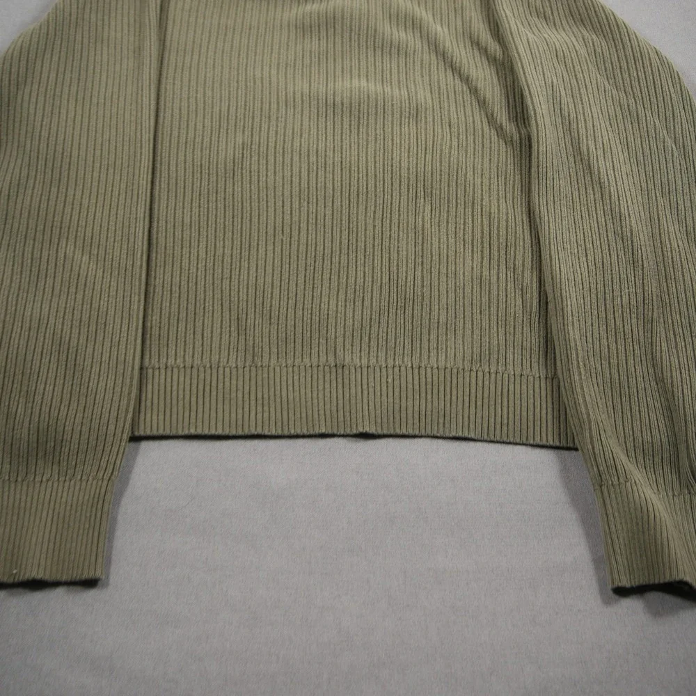 Vintage J.Crew Ribbed Knit Long Sleeve Polo Men Polo XL Preppy Y2K University